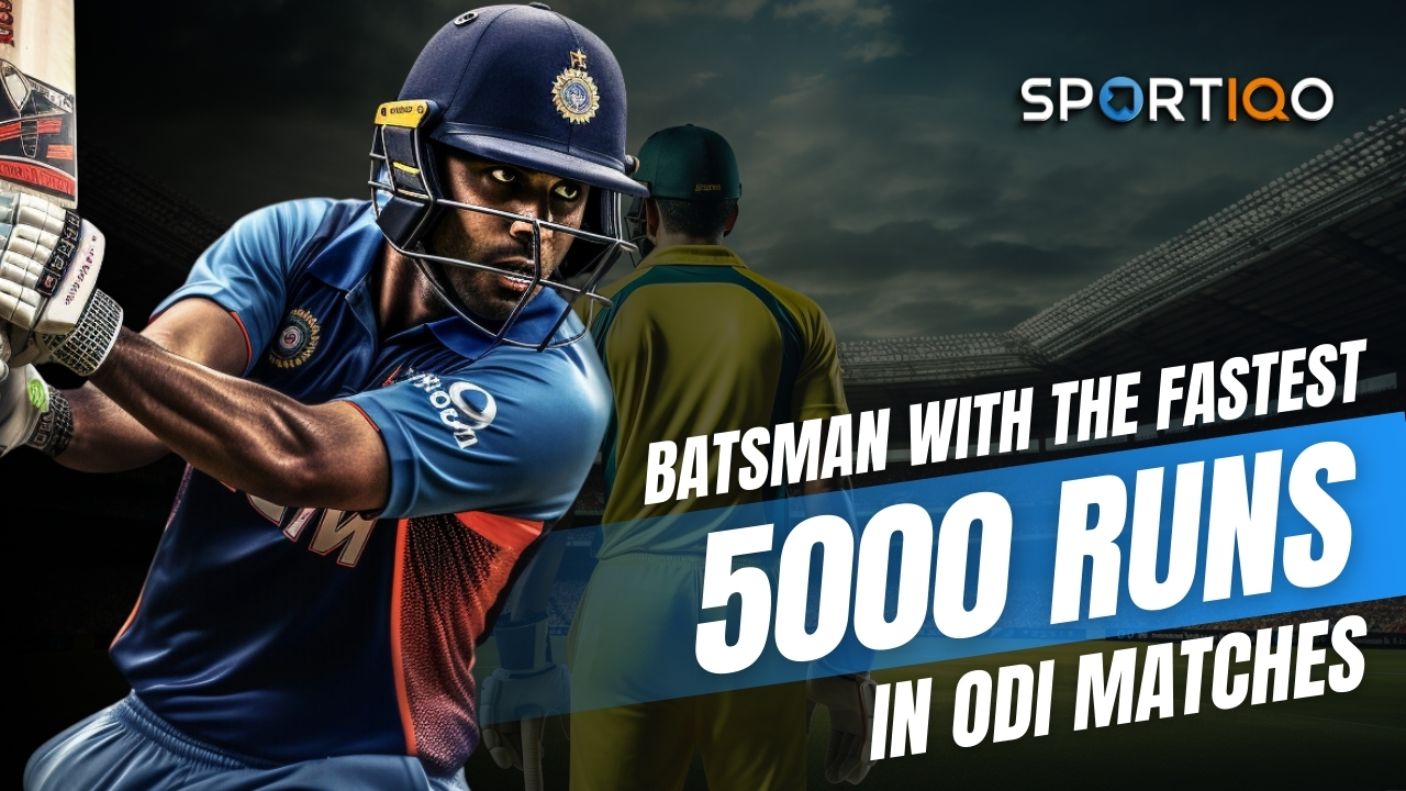 Quickest 5000 Runs in ODI Cricket by a Player